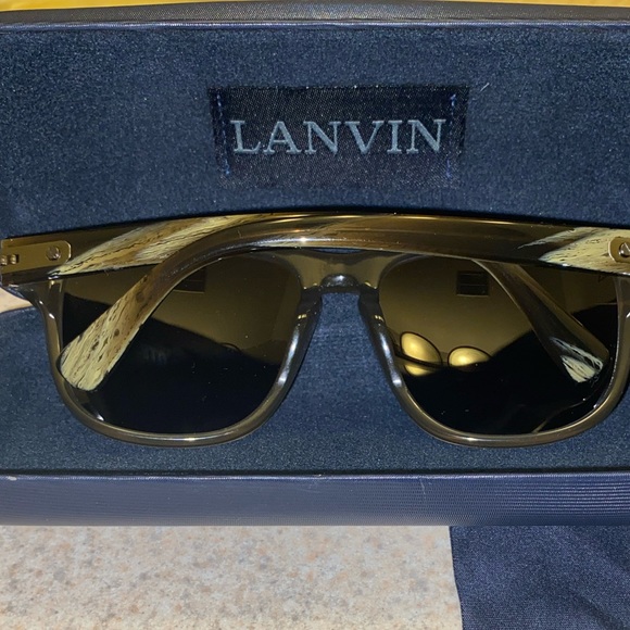 COPY - Lanvin Paris Olive SLN Wayfarer Sunglasses - Picture 2 of 11